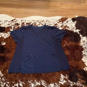 3x Navy Scrubstar Scrub Top